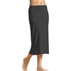 BestSale247 Sottogonna da donna, ca. 70 cm, sottogonna elegante, invisibile, sottogonna, Nero , XXL/3XL