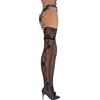 JUST BEAUTY TOUCH Sensuali calze autoreggenti con pizzo da 13 cm di altezza, 20 denari Black M/L