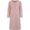 Zeitlos Camicia da notte da donna, termica, felpata, morbida e avvolgente, arancione, XL
