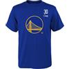 Outerstuff Maglietta NBA Golden State Warriors Stephen Curry Distressed Player, Blu, M