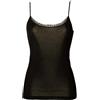 RAGNO Camiciola Donna laccino Top Puro Cotone Filo di Scozia con Pizzo Articolo 70112E f di Scozia Top d
