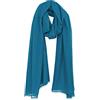 Bovari - Pashmina da donna in cashmere, 70% cashmere, 30% seta, extra leggera, 200 x 70 cm