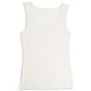 Cotonella GD277 Canotta Donna Spalla Larga in Modal e Cashmere - Tessuto Ultralight Morbido e Traspirante - Panna, 3/M