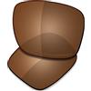SAUCER Lenti di ricambio premium per occhiali da sole Oakley Apparition OO9451, ad alta difesa, colore: marrone ambra polarizzate
