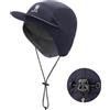 Qunature Berretto Sottocasco Caldo, Cappellino Invernale Bici, Copricapo Pile Antivento, Protezione per Orecchie, Adatto per Ciclismo Escursione Pesca Corsa Sci, Uomo Donna