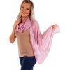 DOLCE ABBRACCIO by RiemTEX® Sciarpa da donna PRIMA DONNA stola, foulard in seta selvatica, foulard in 31 colori in tinta unita