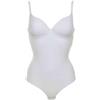 LORMAR Body Donna Imbottito Mousse, Microfibra Modellante Snellente con Ferretto, Coppe Stretch, Spalline Larghe, Effetto Naturale - Colori Vari(Bianco, 3C)