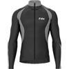 FDX Maglia Ciclismo Uomo Invernale, Antivento, Calda, Maniche Lunghe, Idrorepellente e Leggera; Giacca Termica da Bici per Ciclismo e Corsa.(Grey, L)