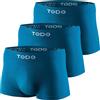 TODO Boxer Traspiranti Uomo, Mutande Elasticizzato Uomo Intimo, Senza Pressione (Taglia S-3XL)