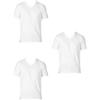 Enrico Coveri 3 t-Shirt Uomo Mezza Manica Scollo a Punta Caldo Cotone Interlock Art. ET1201