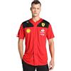 PUMA Scuderia Ferrari - Maglietta da baseball 2023 - Rosso - Uomo - Taglia: S