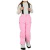 Generisch Tuta da neve invernale da bambina, per sci, snowboard, set di pantaloni, calda, impermeabile, antivento, per bambini