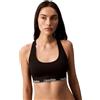 Calvin Klein Donna Reggiseno a Bralette Unlined Sportivo, Nero (Black W. Dtm Wb), XS