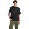 GUESS T-SHIRT Uomo GUESS JEANS M4YI46 K8FQ4 TRIANGLE TEE JBLK BLACK