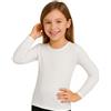ZZZ ZZZ PETITE ABEILLE Set da 3 Magliette Bambina Cotone Caldo, Maglie Intime Bianche 3-14 Anni | Manica corta o lunga, maglietta intima termica invernale, t-shirt bianca bimba e ragazza, 100% cotone italiano