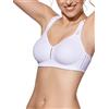 Selene Reggiseno Senza Ferretto Elvira Coppa G - Comfort e Supporto per Tutte Le Taglie, Bianco, 5G