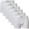 Liabel Boxer Seamless Art. 010. Conf. 6pz. Bianco S/M