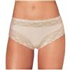 JADEA Slip Donna in Cotone Elasticizzato, Offerta 6-12 Pezzi, Slip Donna Midi Art 742 (6 Pezzi..Cipria, 5)