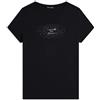 FREDDY - T-Shirt Regular con Grafica Oro Chiaro, Donna, Nero, Medium
