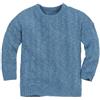 Disana Maglione in lino per bambini, estivo, in cotone biologico, rinfrescante, primavera, estate, bambino, unisex, prodotto in Germania, certificato GOTS IVN