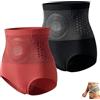 Generico Pantaloncini brucia grassi 4 in 1, pantaloncini termogenici modellanti, pantaloncinis brucia grassi modellanti con particelle, modellamento del corpo a vita alta, rassodante