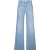 Liu Jo Donna Jeans Flare Fit UA6162D0275 Cotone Blu 30