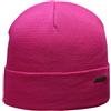 Melegari Berretto Cuffia Beanie Pisa | 100% Cotone | Made in Italy (55-62, Fucsia)