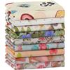 HOULIFE Fazzoletti Vintage Con Motivo Floreale Per Donne, In Cotone Morbido, Set Di Fazzoletti Da Donna, Taglia M