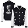 Ford Varisty College Giacca Ford Mustang 1966 Hertz Cobra in stile retrò americano., Nero , L