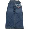 Vagbalena Jeans da Uomo e da Donna Vintage Ricamati Hip-Hop Y2K Street Dance, Pantaloni in Denim Unisex a Vita Alta Larghi con Stampa Gotica e Tasche Grandi (Colore1,S)