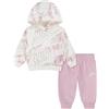 Nike Tuta da Neonata con Cappuccio Weight Light Rosa