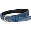 styleBREAKER Cintura donna sottile in PU,85cm / Blu