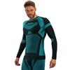 sesto senso Uomo Biancheria Intima Funzionale Maglia a Maniche Lunghe Livello Base M Verde