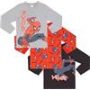 Marvel Spider-Man & Miles Morales - Confezione da 3 magliette a maniche lunghe, 100% cotone pettinato