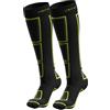 Iron-Ic - Calze Tecniche Unisex Thermic Seamless per Sport Invernali Expyra Termiche e Traspiranti - Art. 920196 (45/47, Black/lime)