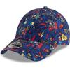 New Era Superman Berretto per Bambini Supereroe Cappellino DC Regolabile Ragazzo Ragazza Fumetto 9Forty Blu