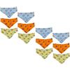 Fontana Calze Set da 12 Slip Bambino in Cotone 100% con Filato e Colori anallergici e Taglie dalla 2 Anni alla 8. Taglia 8 Anni