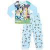 Bluey Pigiama lungo da bambino, Blu, 3-4 Years