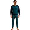 Il Granchio Pigiama Uomo Lungo in Caldo Cotone GP2088 (IT, Testo, M, Regular, Regular, Standard, Bosco)