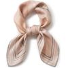 Vivisence Donna Foulard In Seta 90X90 Cm Bordi Arrotolati Eleganza Versatile