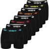 Umbro - Premium Briefs Boxer Uomo in Cotone - Confezione da 8 - Morbidi - Comodi - Elasticizzati - Transpirati - Sportivi - Stile Iconico | Mutande Uomo Intimo Uomo