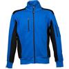 Generico Felpa Uomo con Collo a Lupetto e Taschino Zip Lunga Modello Cambridge (IT, Testo, 3XL, Regular, Regular, Royal/Black)