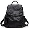 SCOFY FASHION Borsa Da Donna In Morbida Pelle PU Zaino Piccolo Carino Borsa Da Scuola Per Ragazze Borsa A Libro Borsa A Tracolla Fashion Daypack Borsa Chic (Nero)