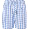 El Búho Nocturno Pantaloncini Pigiama Uomo Cotone Corti Popeline a Quadri Pantalone Pigiama Uomo, 100% Cotone, Blu 8550, XL