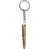 Black Duck Brand 5.56/.223 AR15 FMJ Bullet Keychain w/argento portachiavi, Confezione da 1 pezzo., taglia unica