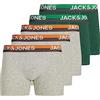 JACK & JONES - Boxer da uomo, confezione da 5, M