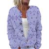Gienslru Cardigan Estivo da Donna, Golfino a Lungo Maniche con Scollo Aperto sul Davanti Maglieria Leggero Cappotto, Casual Coprispalle Giacca Softshell Autunno