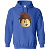 TAQ-SPORTS Felpa con cappuccio per bambini, motivo Roblox, casual, unisex