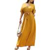 JOPHY & CO. Abito Vestito Lungo Casual con Scollo a V cod 7196