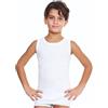 Generico 6 Paia di Magliette e Canottiere Interne Bambino/a Puro Cotone Estivo (IT, età, 3 Anni, Regular, Can. Bimbo Bianco)